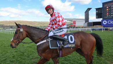 Jingko Blue makes all to give James Bowen his second winner a day after his maiden Cheltenham Festival victory