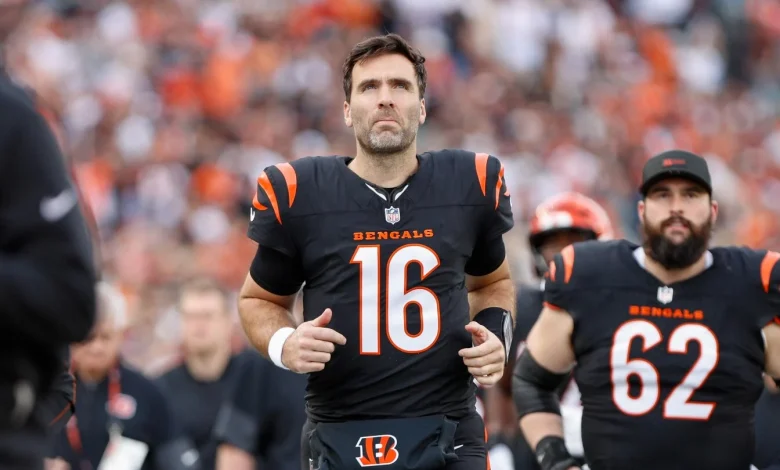 Joe Flacco returns to the Bengals on a one-year deal