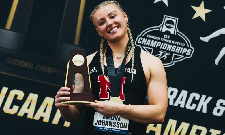 Johansson Goes Golden at NCAA Championships - University of Nebraska
