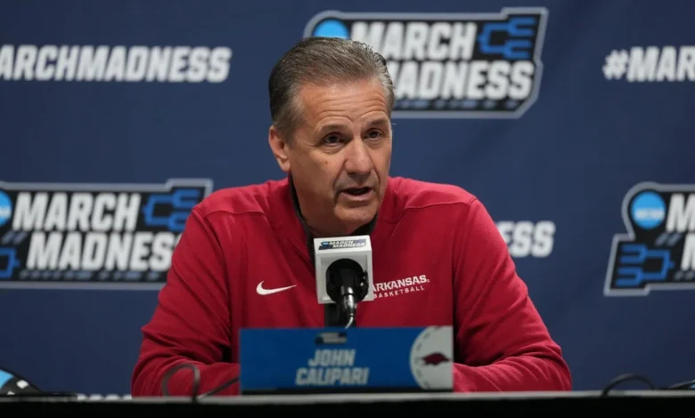 John Calipari is back in business at Arkansas, sounding loud, proud and at peace - The Athletic
