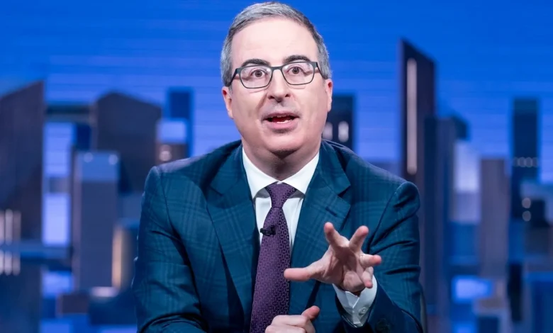 John Oliver Mocks Trump for Not Saying 'War' Amid Conflict in Iran