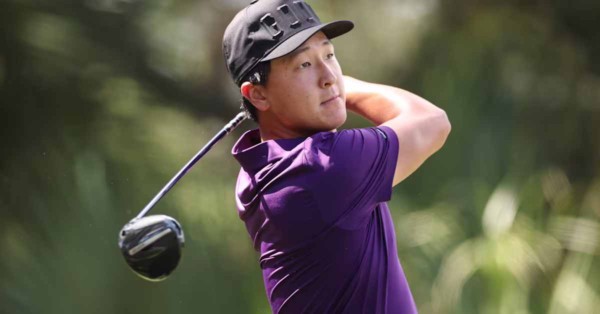 John Pak leads after setting single-round scoring record at Club Car Championship at The Landings Golf & Athletic Club