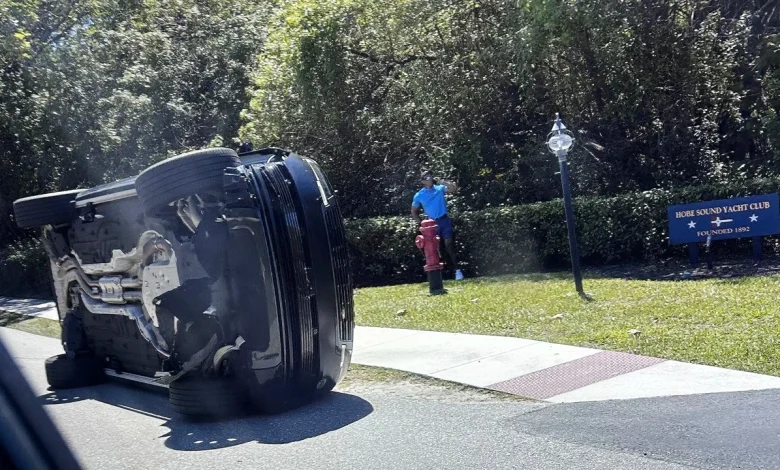 Johnny Manziel reacts to Tiger Woods crash in Florida