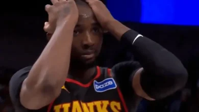 Jonathan Kuminga accidentally made one of NBA’s longest shots ever, and his reaction was perfect