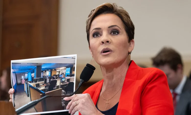 Judge rebukes Kari Lake by ordering Voice of America staffers back to work : NPR