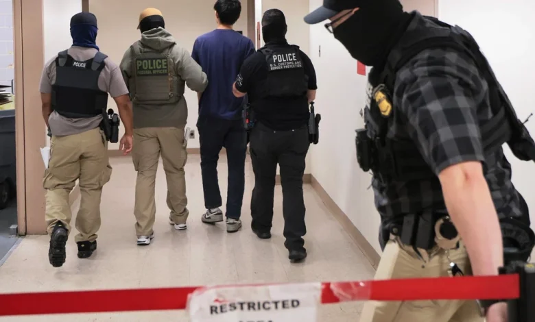 Justice Department tells judge it incorrectly used ICE memo to justify immigration court arrests