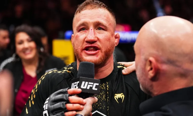 Justin Gaethje reveals ‘2 days ago I got a call’ saying I’m ‘definitely not fighting on the White House card’