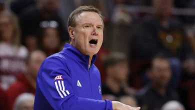 KU basketball coach Bill Self ejected against Arizona State