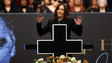 Kamala Harris Played The Hits At Jesse Jackson's Funeral