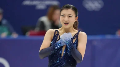 Kaori Sakamoto leads figure skating worlds after short program; Americans in medal contention