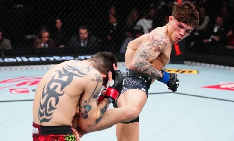 Kavanagh stuns Brandon Moreno at UFC Fight Night in Mexico