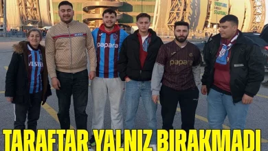 Kayseri’de Bordo-Mavi Gövde Gösterisi! Trabzonspor Taraftarı Takımını Yalnız Bırakmadı