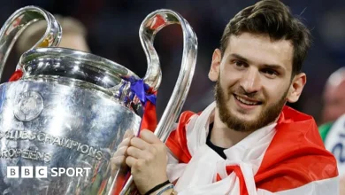 Khvicha Kvaratskhelia: How PSG's Georgia winger became a Champions League winner