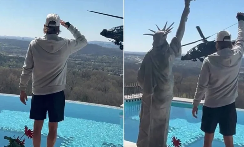 Kid Rock slammed after helicopter video 'wasting thousands' - Celebrity News - Entertainment