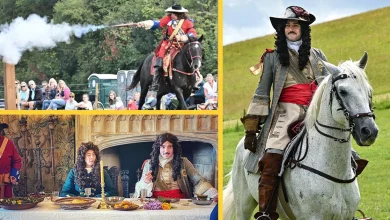 King Charles II at the races at Berkeley Castle Easter 2026