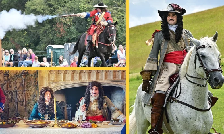 King Charles II at the races at Berkeley Castle Easter 2026