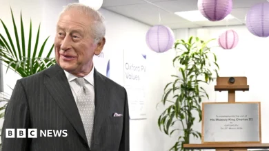 King jokes plaque will go in the 'downstairs loo'