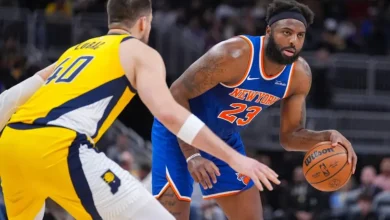 Knicks' Mitchell Robinson has career rebounding night