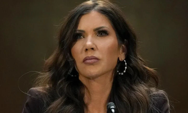 Kristi Noem out as DHS Secretary; Trump announces Sen. Markwayne Mullin as replacement