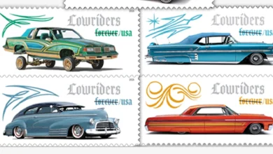 L.A.'s iconic lowriders featured on new USPS 'Lowrider Forever' stamps