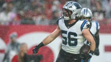 LB Christian Rozeboom leaves Panthers to sign with Buccaneers