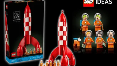 LEGO 21367 Tintin Moon Rocket blasts off into your collection in April 2026