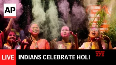 LIVE: Holi celebration in India (Video)