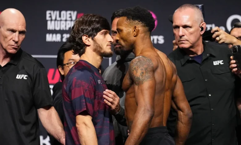 LIVE! UFC London Results: Evloev vs. Murphy