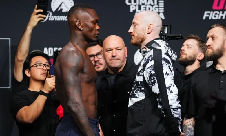 LIVE! UFC Seattle Results: Adesanya vs. Pyfer