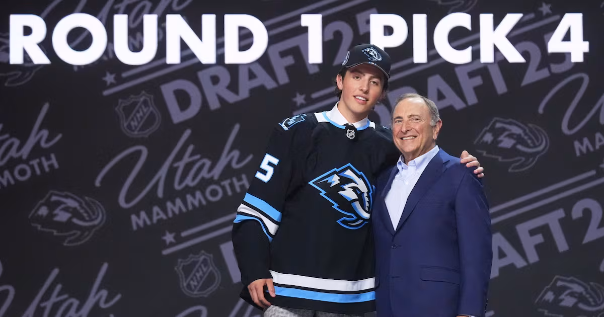 LNH : Caleb Desnoyers décroche son contrat avec le Mammoth