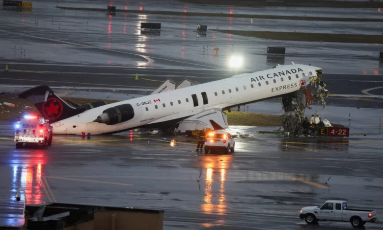 LaGuardia Airport collision between jet and fire truck kills pilot and copilot