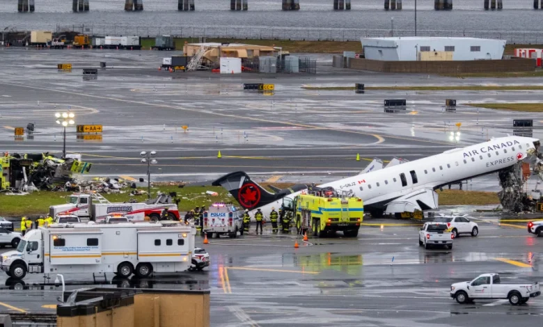 LaGuardia Crash Timeline: Moments Before Air Canada Plane Collided With Fire Truck