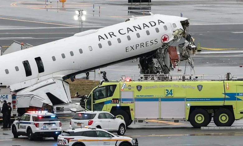 LaGuardia plane crash: 2 pilots identified as investigators scrutinize Air Canada black box