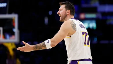 Lakers' Luka Doncic fined $50K for inappropriate gesture toward referee