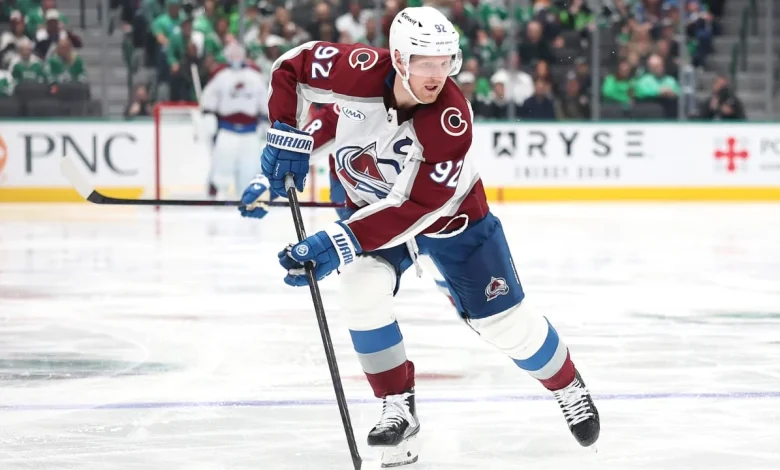 Landeskog week to week for Avalanche with lower-body injury