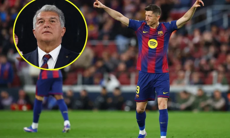 Laporta ogłasza. Chodzi o Lewandowskiego