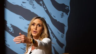 Lara Trump talks MMA fight, White House ballroom at Nashville rally