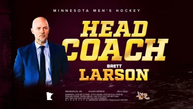 Larson Named Head Coach of Gopher Men's Hockey