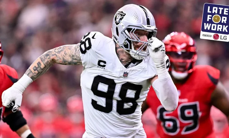 Late for Work: Ravens Reportedly Among Teams 'Keeping Tabs' on Maxx Crosby's Availability