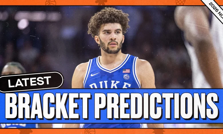 Latest 2026 Men's NCAA Tournament Bracket Projections