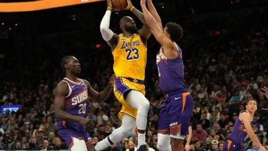 LeBron James' 11-year-old daughter Zhuri has a fun shootaround with father before game with Warriors