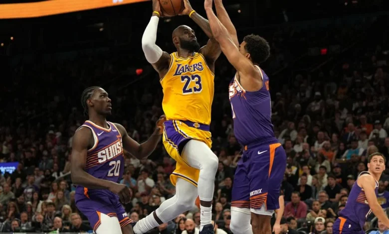 LeBron James' 11-year-old daughter Zhuri has a fun shootaround with father before game with Warriors