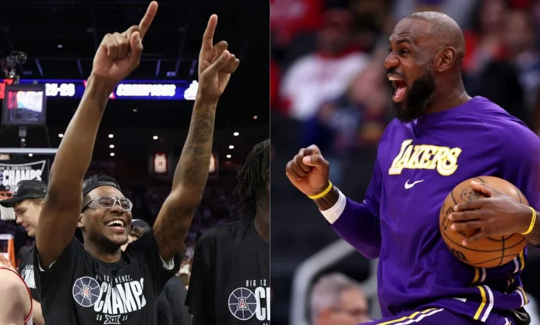 LeBron James rooting for Arizona in NCAA Tournament, loves ‘experience’ for his son Bryce