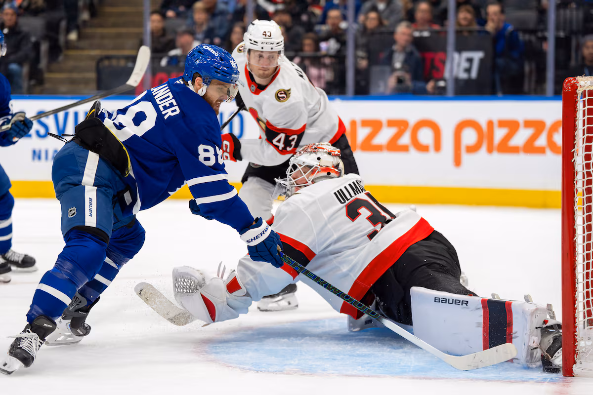 Leafs ‘embarrassed’ in blowout loss to Senators, pushing streak to three