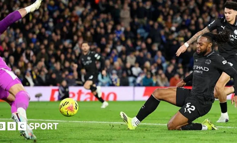 Leeds Utd 0-1 Man City: Antoine Semenyo scores winner in Premier League