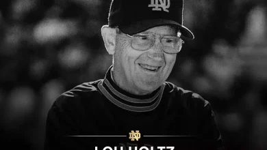 Legendary national championship coach Lou Holtz passes away