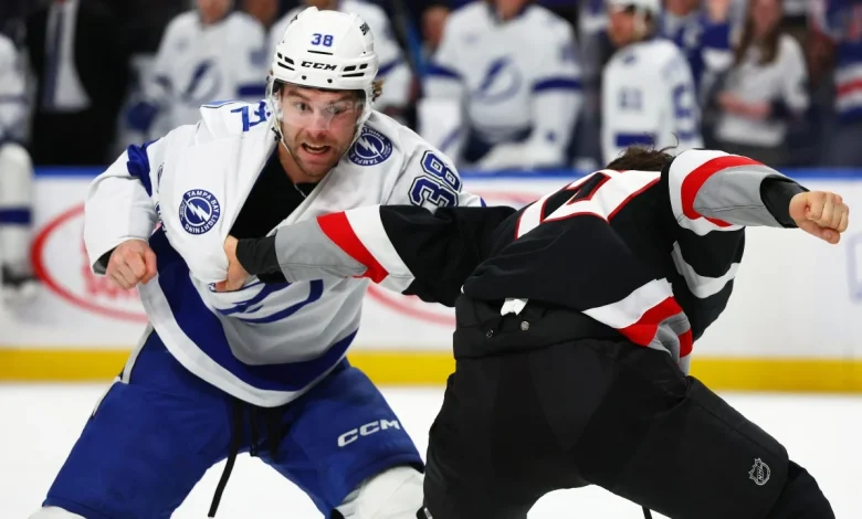 Lightning's Brandon Hagel fined $5K by NHL for role in brawl vs. Sabres