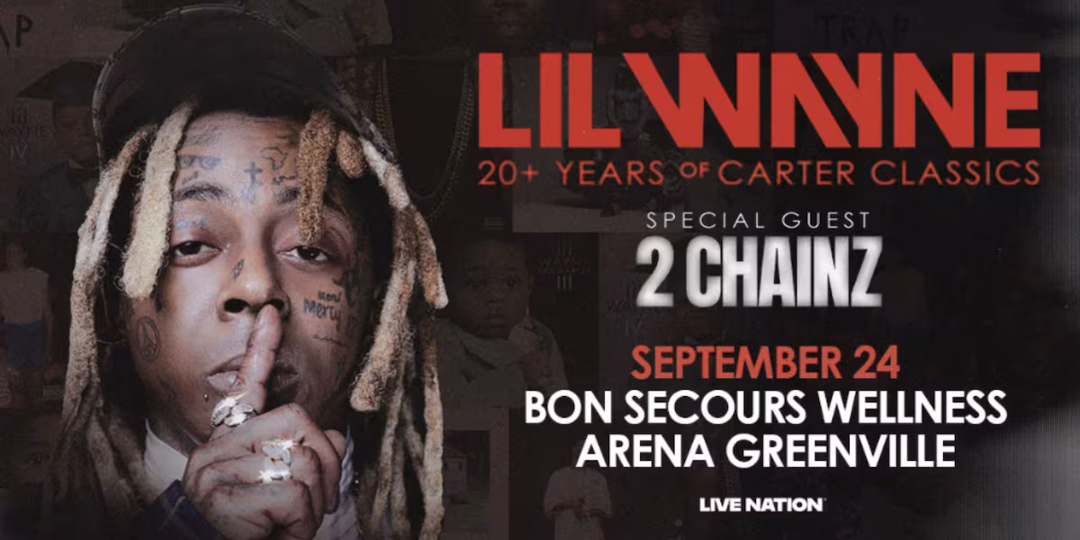 Lil Wayne bringing 2026 tour to Greenville