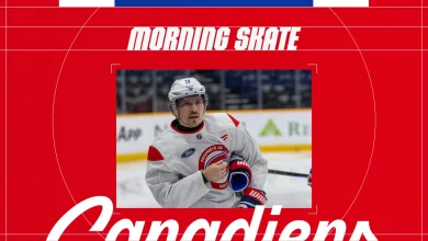 Lines and defense pairings at morning skate – Mar. 28