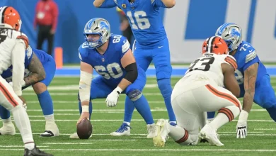 Lions release center Graham Glasgow as O-line rebuild continues